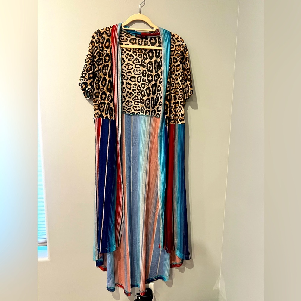 Crazy train duster OS NWOT